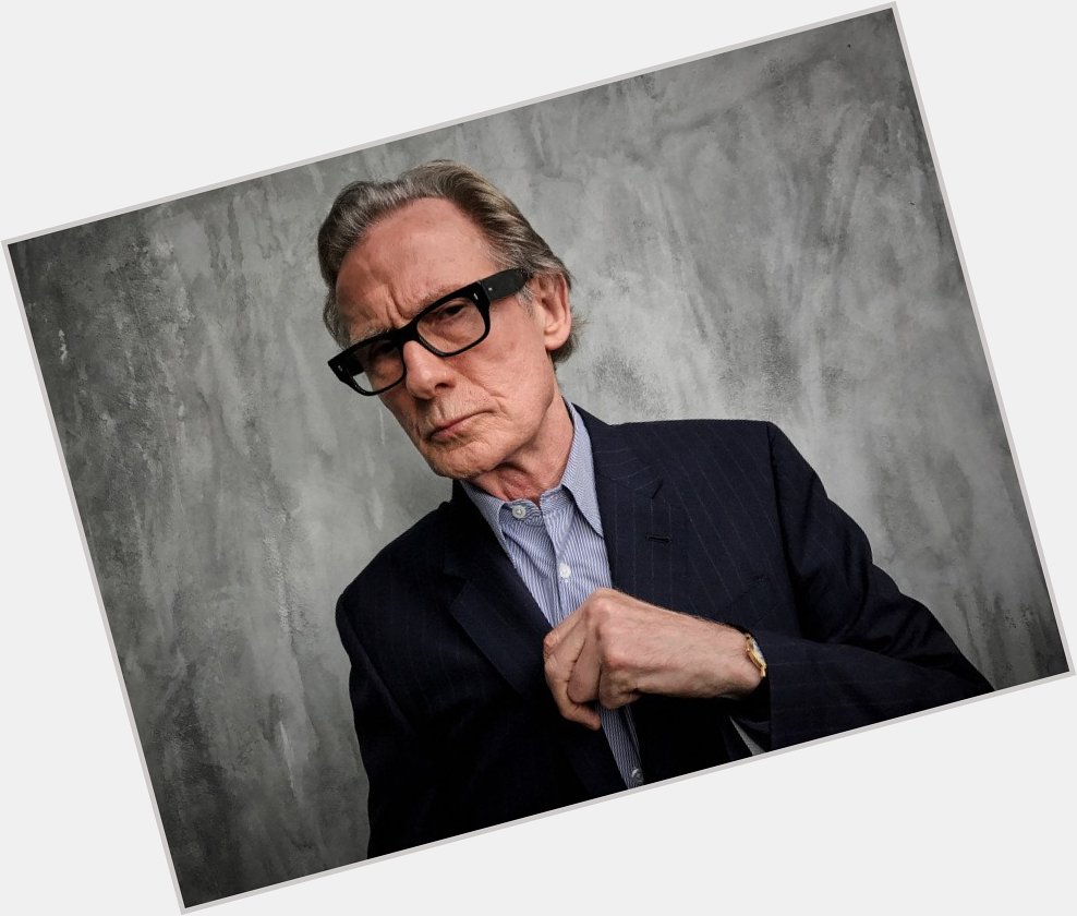 \"I got briefly mistaken for someone who might be good in bed, which was very, very good.\" Happy Birthday Bill Nighy! 