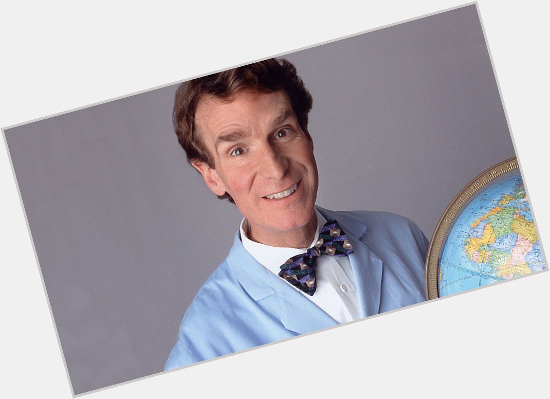 Happy Birthday to Bill Nye the Science Guy, who turns 60 today! 