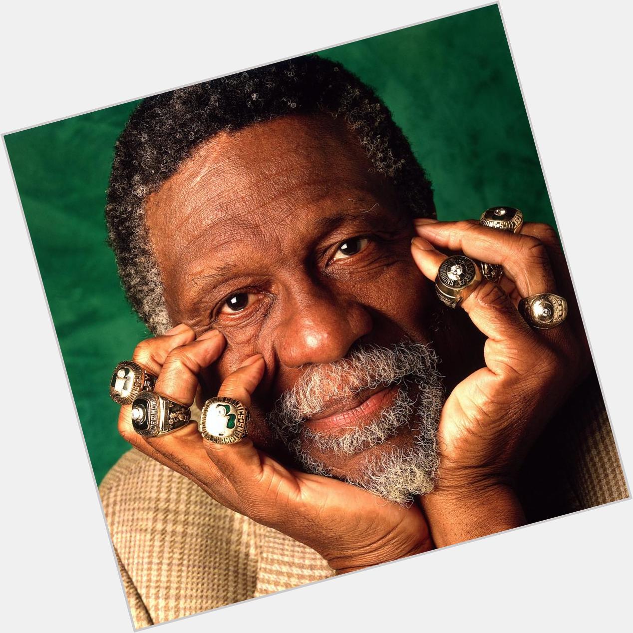 Happy 81st birthday to the winningest NBA player of all-time, 11-time World Champion, legend Bill Russell 