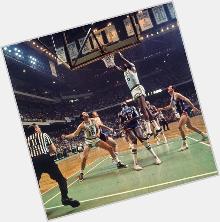 Happy birthday to basketball legend Bill Russell, born this day in 1934. 