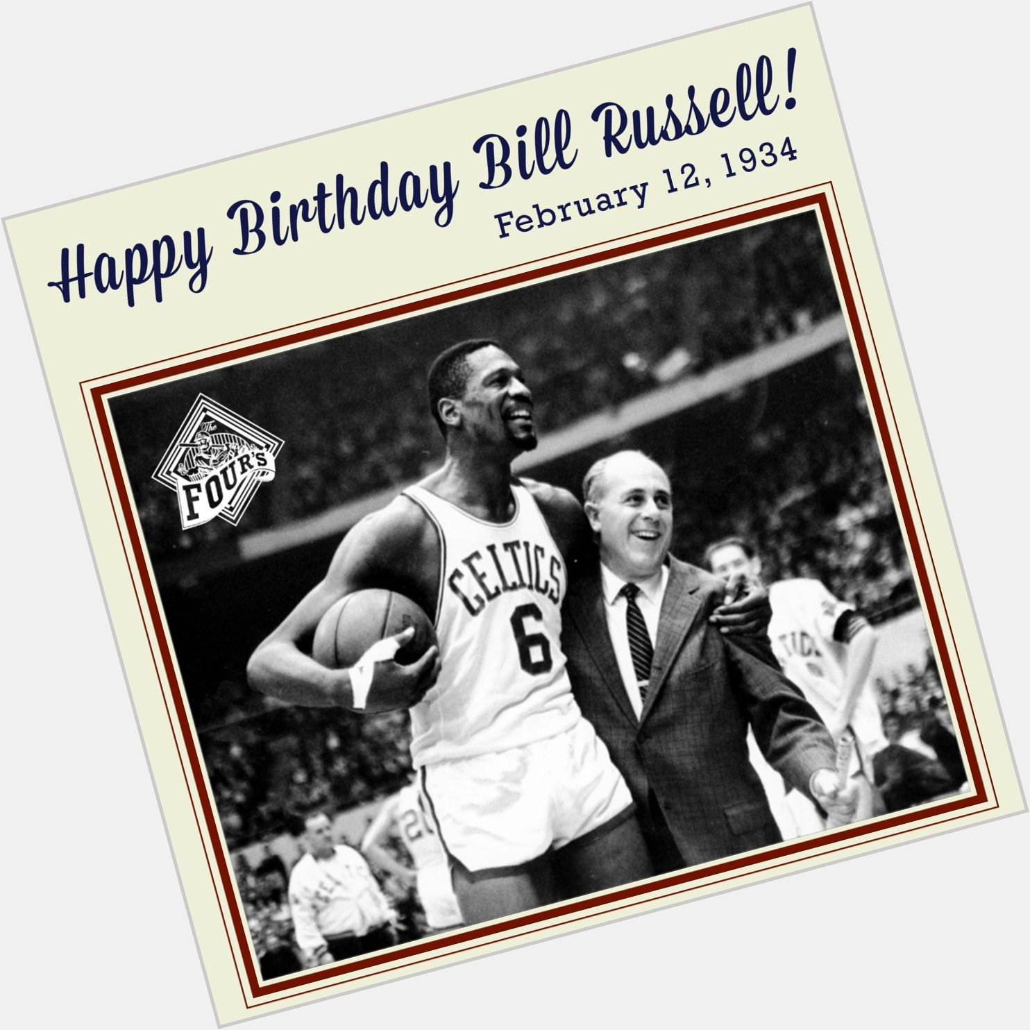 Happy Birthday, Bill Russell  