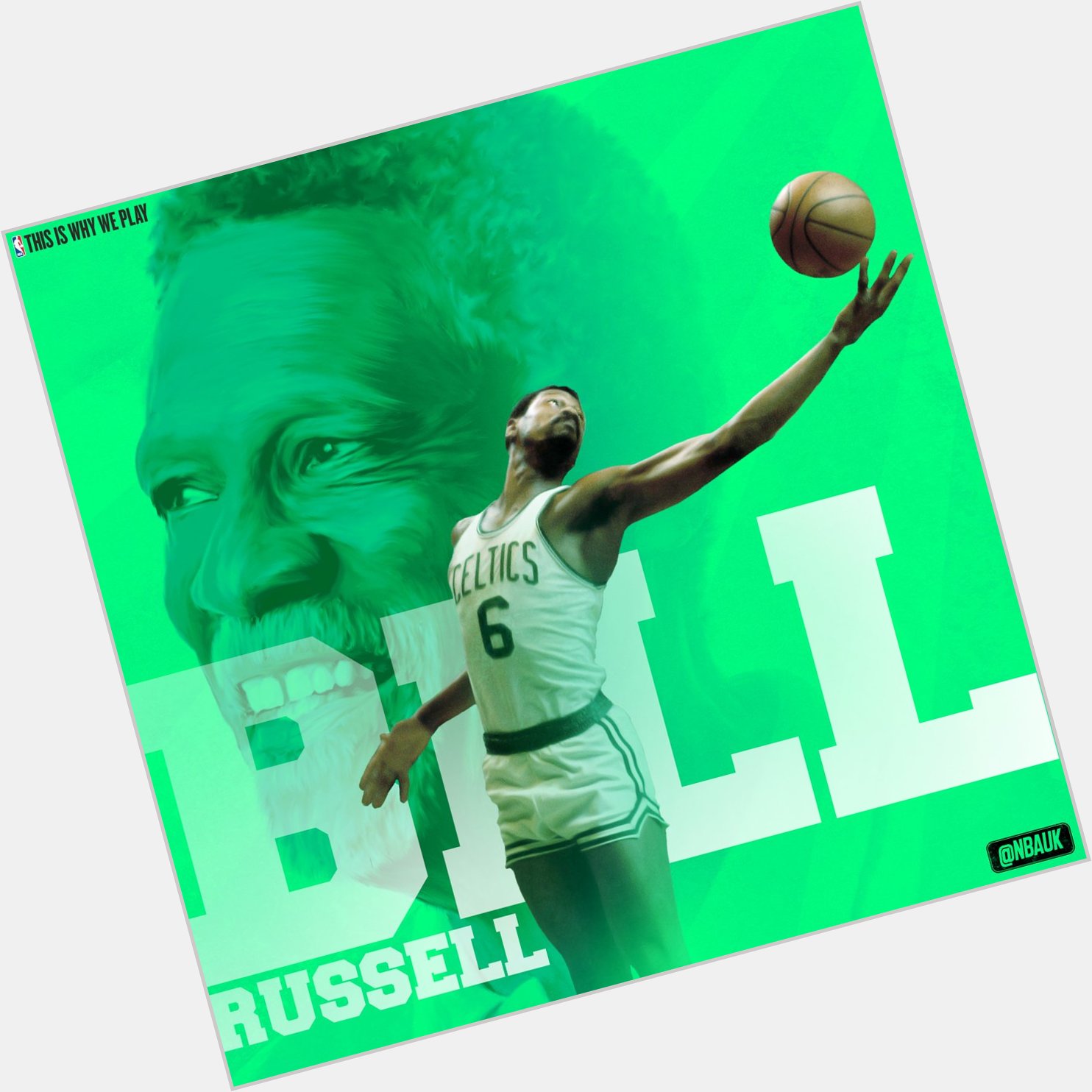 Happy birthday Bill Russell! 