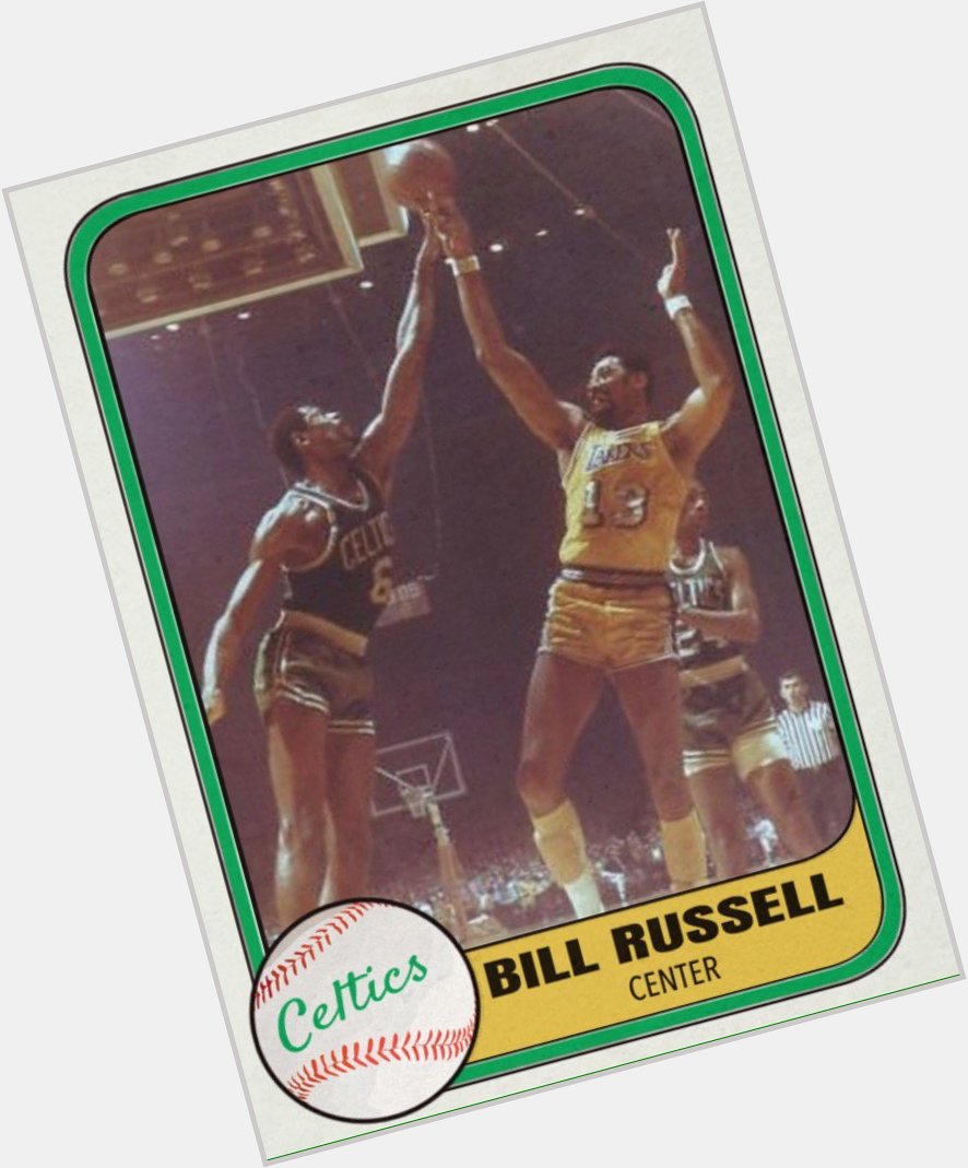 Happy 83rd birthday to former Sonics coach Bill Russell 