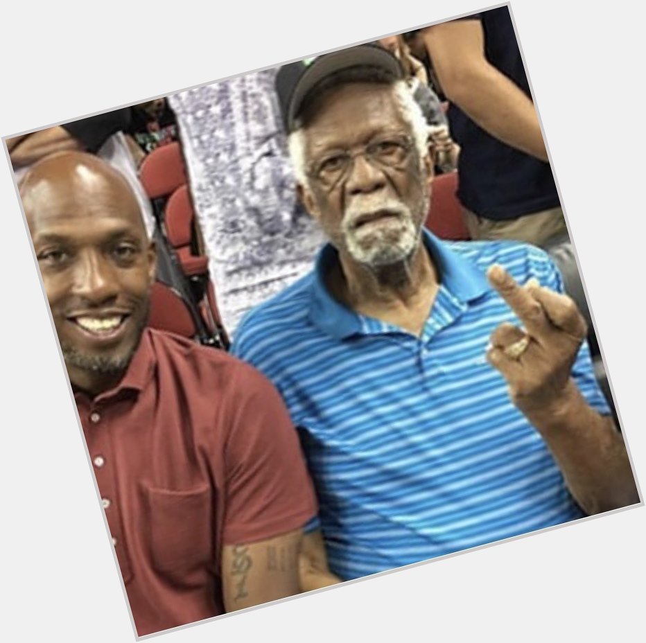 Happy Birthday to the legend Bill Russell   