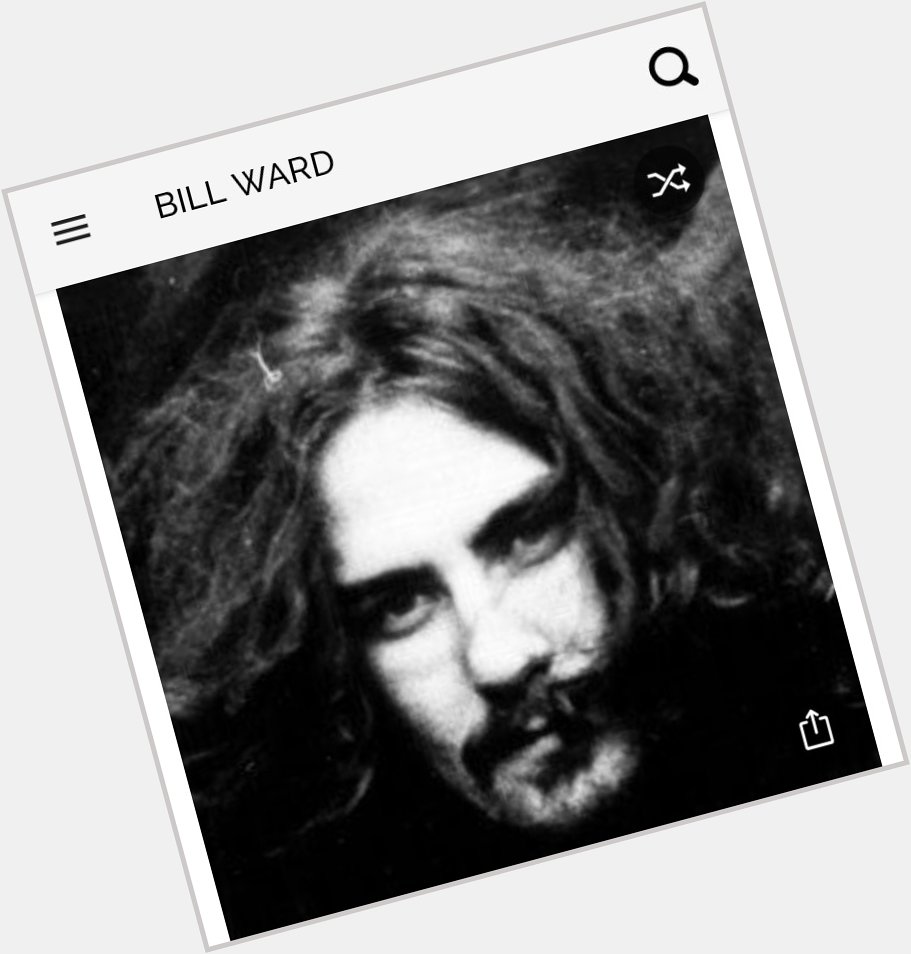 Happy birthday to this awesome drummer from the great band Black Sabbath.  Happy birthday to Bill Ward 