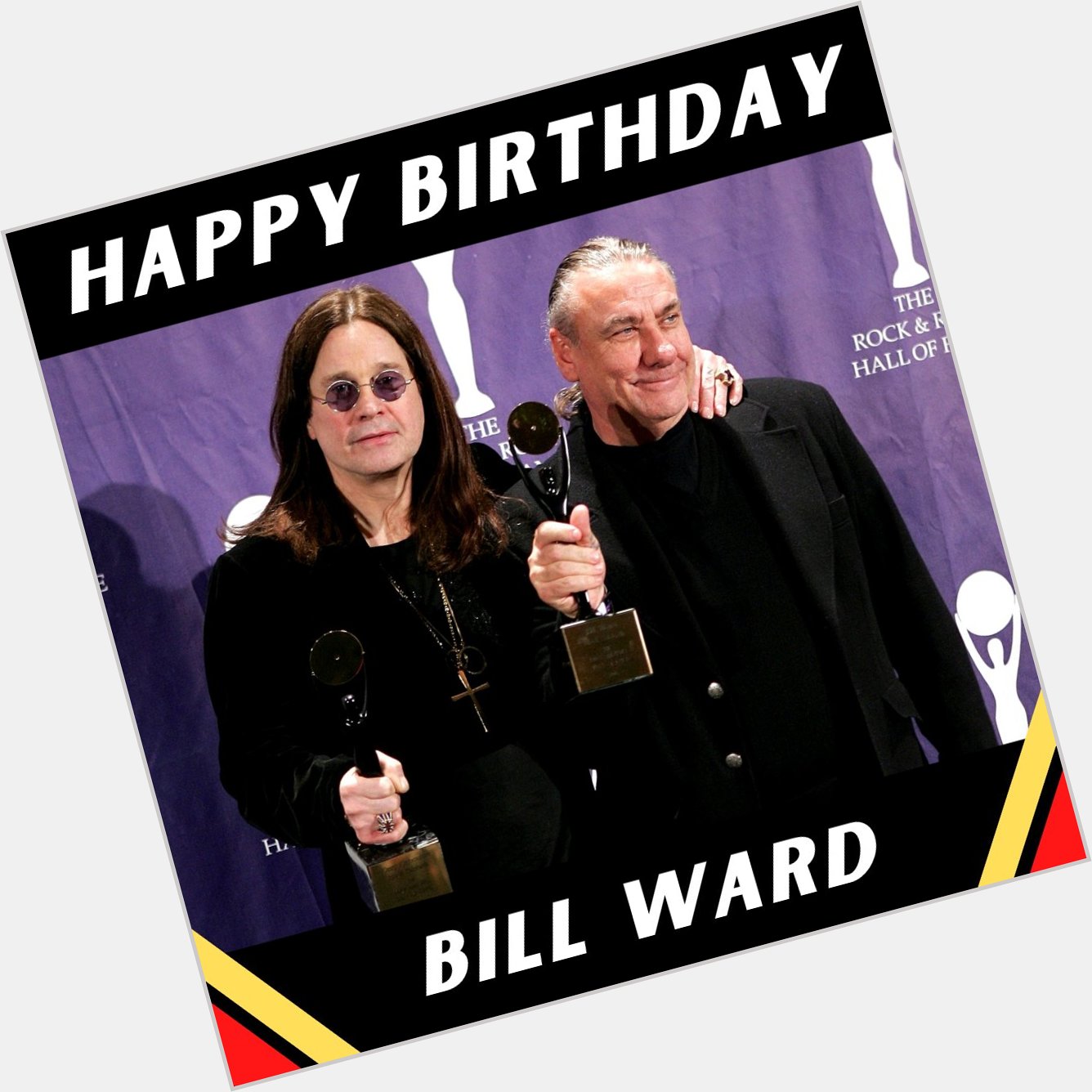 Happy Birthday to drummer and heavy metal forefather: Bill Ward! Photo by Scott Gries/Getty Images 