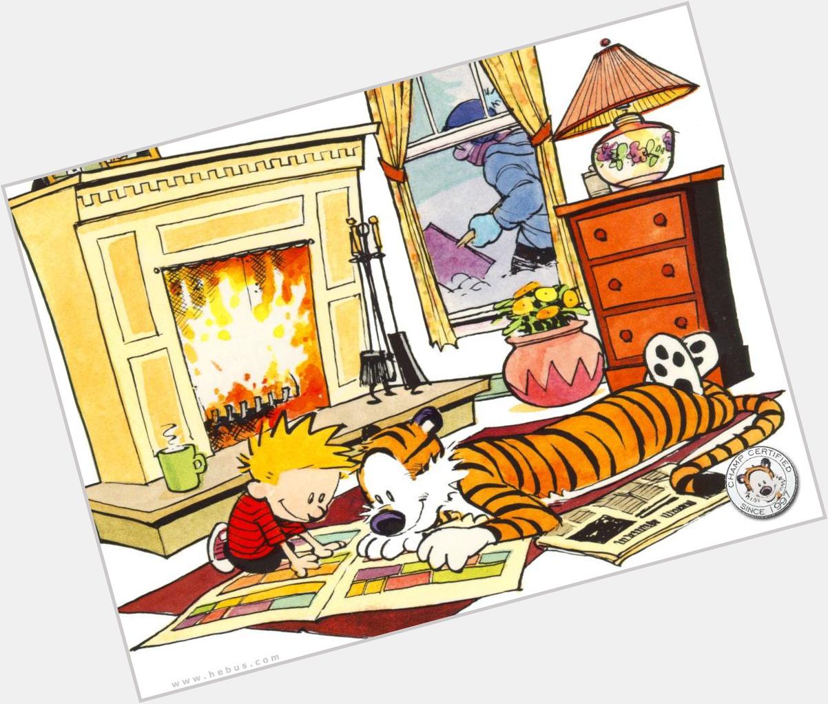 Happy birthday to the great  Bill Watterson 