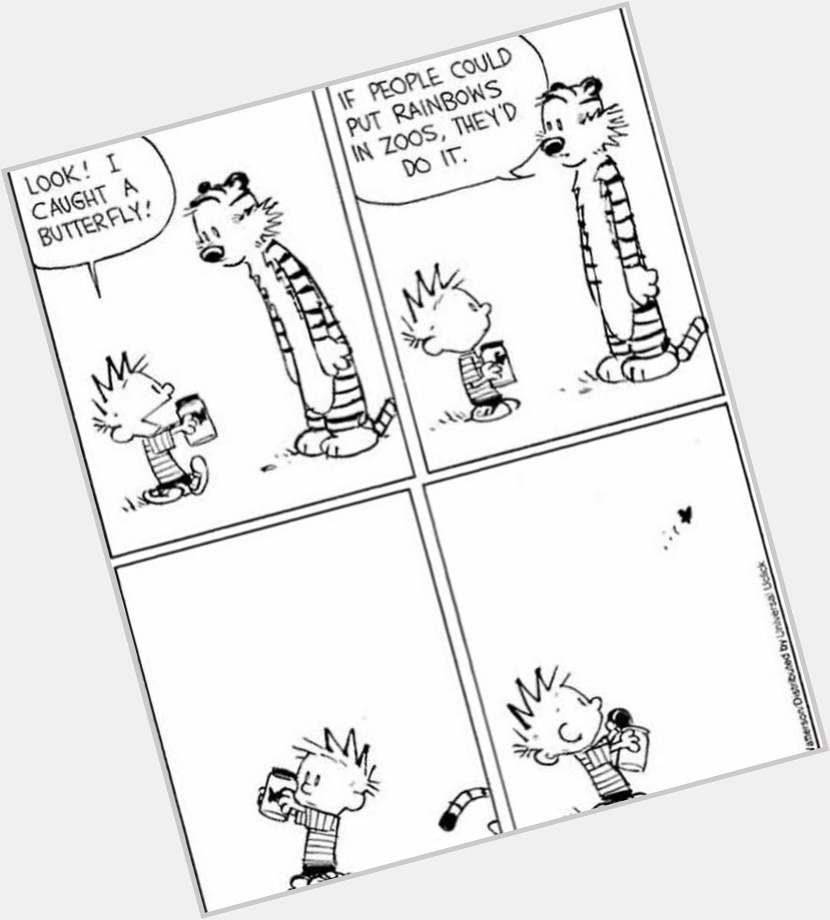 Happy birthday to bill watterson this is my favorite comic strip in the history of ever 