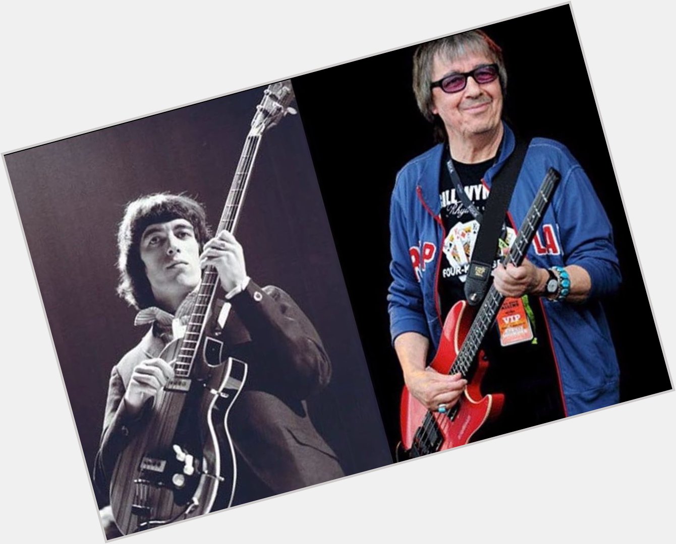 Happy 83rd Birthday to original Rolling Stones bassist Bill Wyman! 
