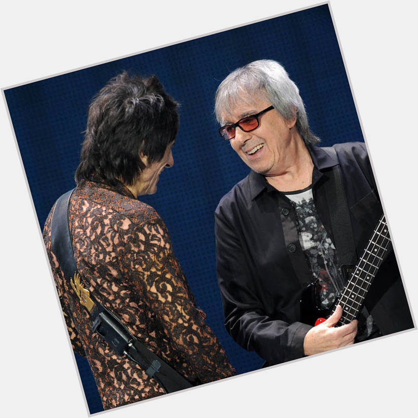 Happy birthday Bill Wyman 85 years old, founder of the band Rolling Stones 