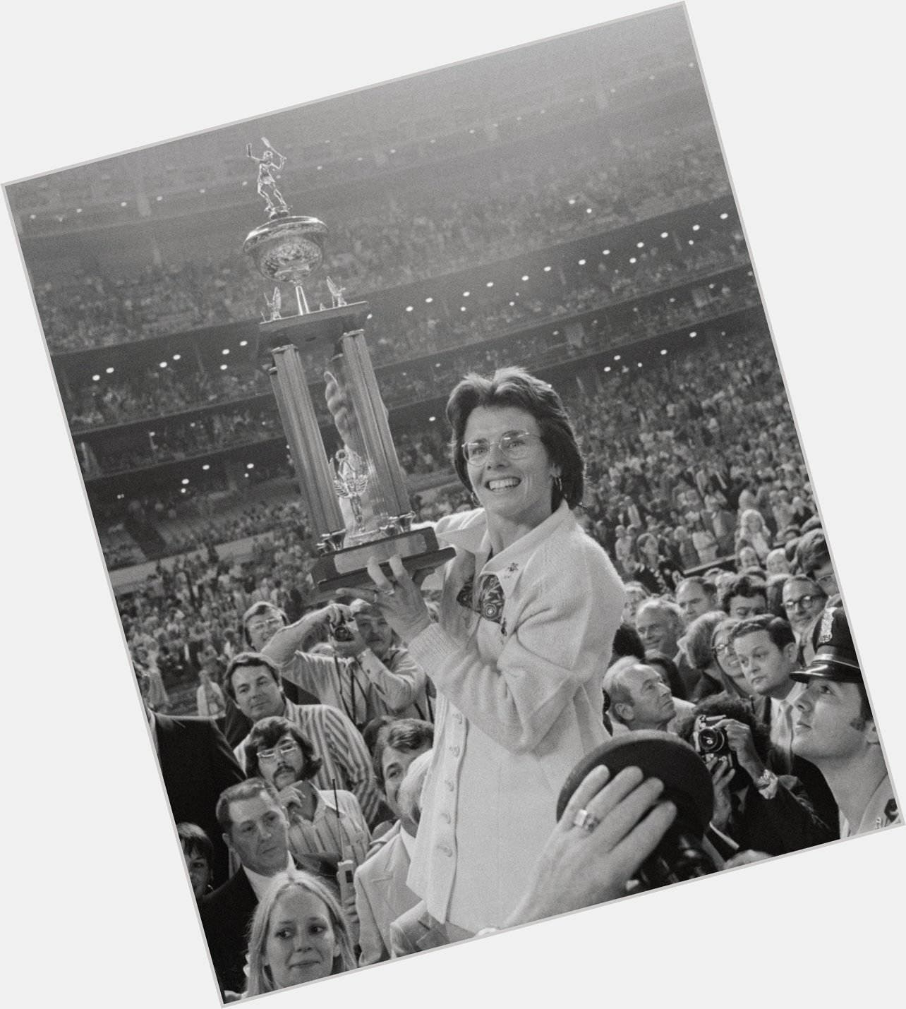 Happy Birthday to one of my heroes, Billie Jean King, born in 1943.   