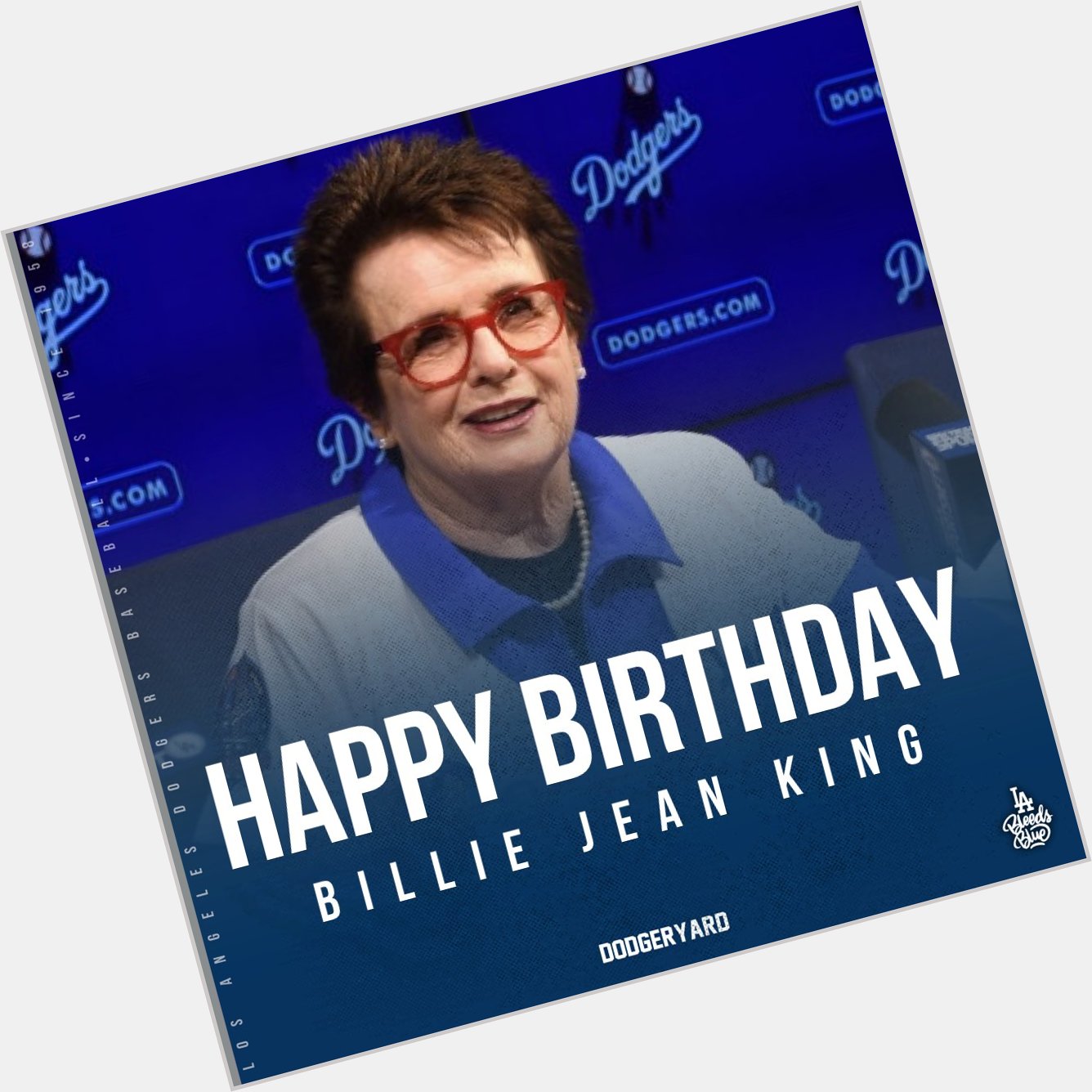 Happy birthday, Billie Jean King! 