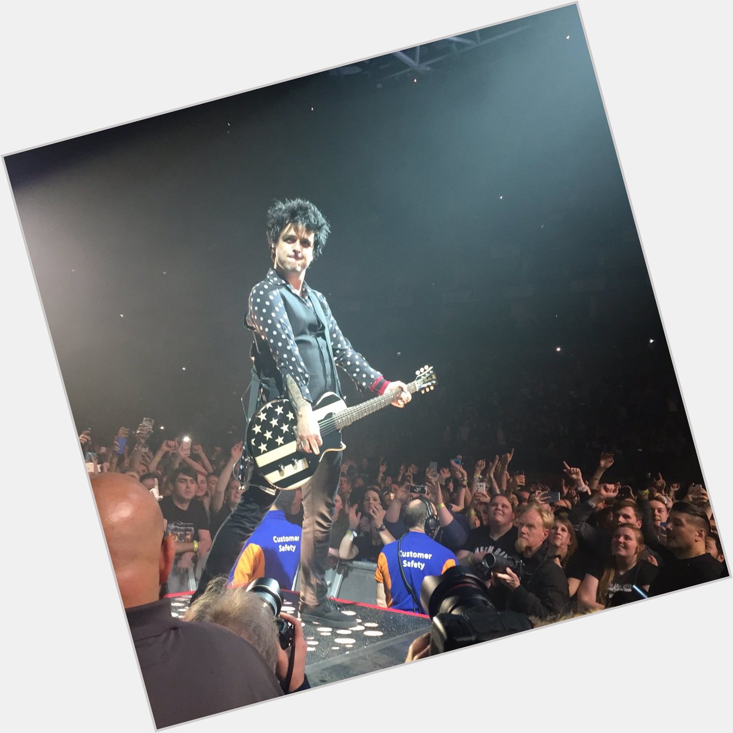 Happy birthday Billie Joe Armstrong. Here\s one of my photos from last week, you\re welcome x 