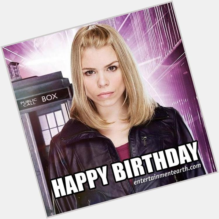 Happy 32nd Birthday to Billie Piper of Doctor Who! Shop Collectibles:  
