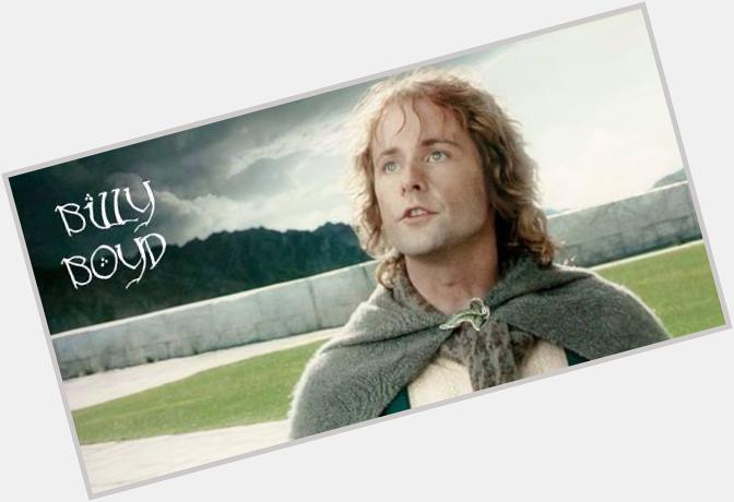 Happy birthday to the wonderful man who brought Pippin to life on screen, Billy Boyd. 