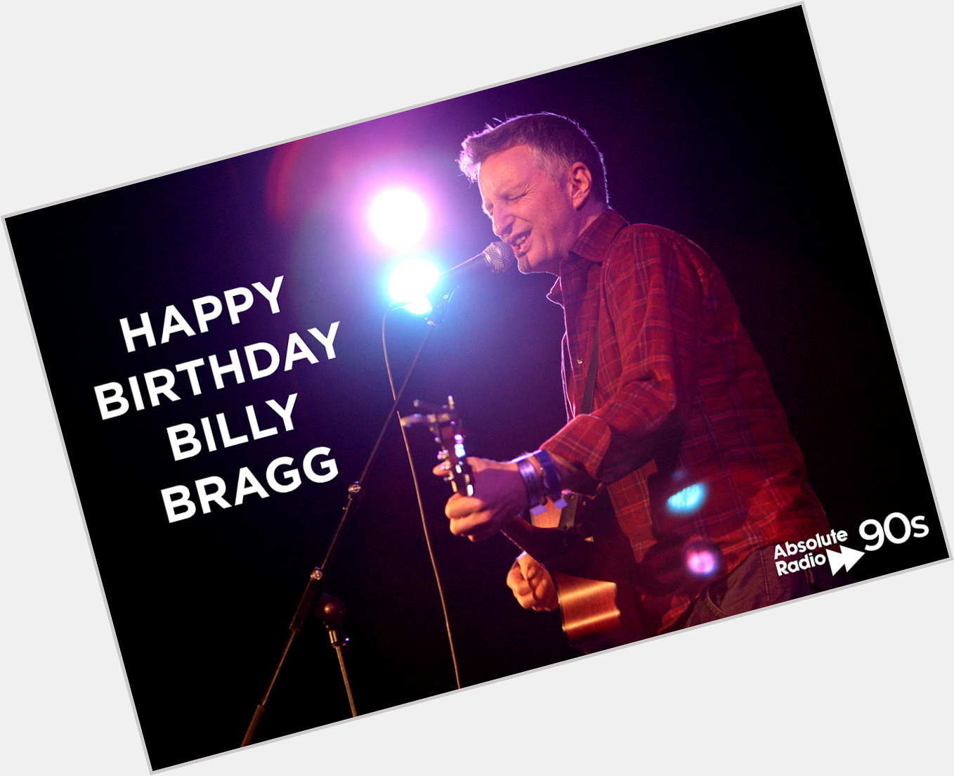 Happy Birthday Billy Bragg! 
