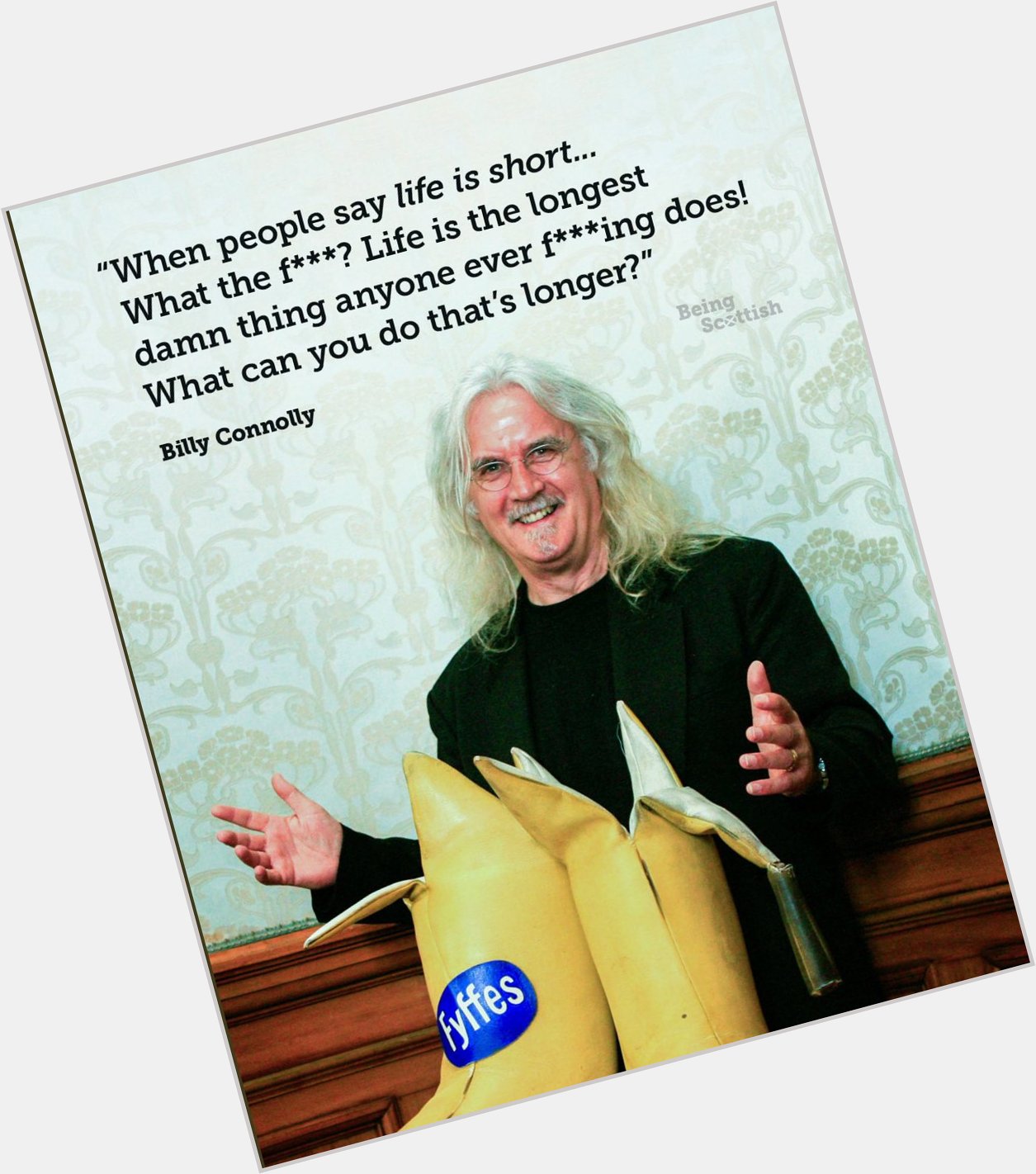 Happy 80th Birthday to the legend that is Sir Billy Connolly! 