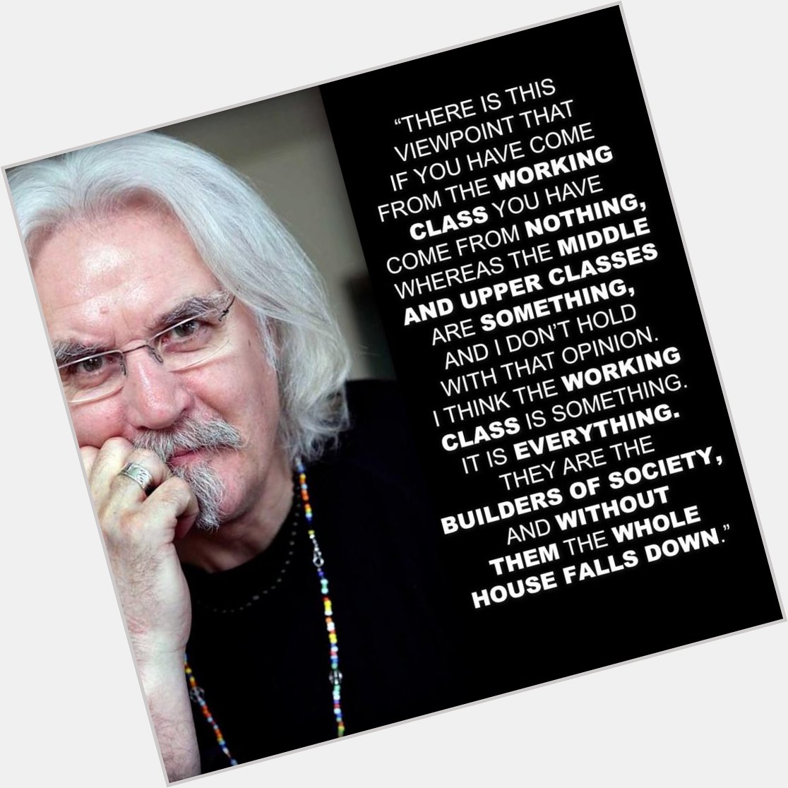 A very happy 80th birthday to Billy Connolly.
A true legend in every sense of the word. 