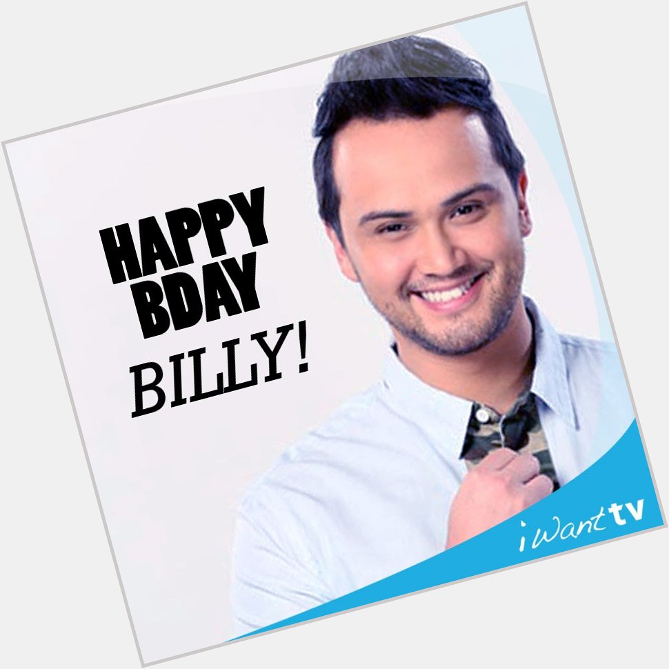 Happy Birthday, Billy Crawford  ! I-celebrate ang bithday niya by watching him here:  