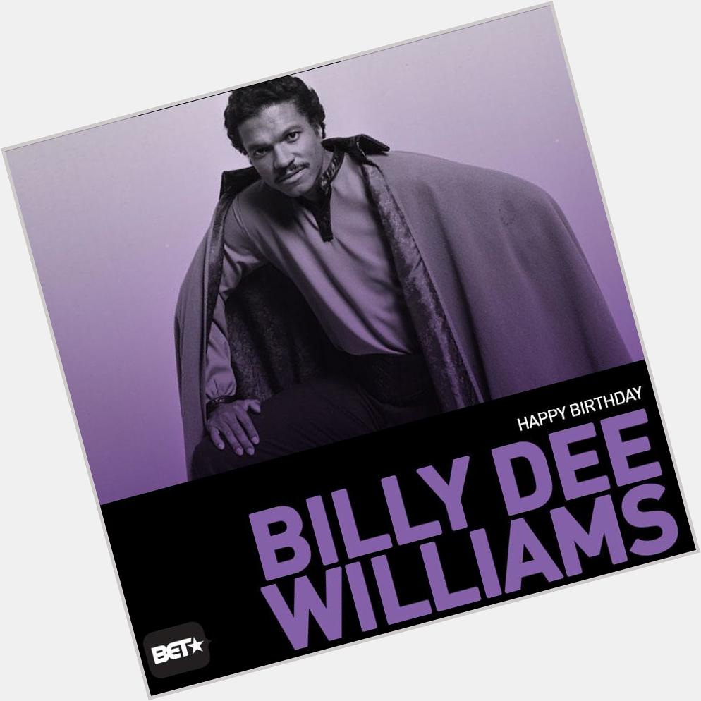 Happy 78th birthday, Billy Dee Williams!
 pic: 