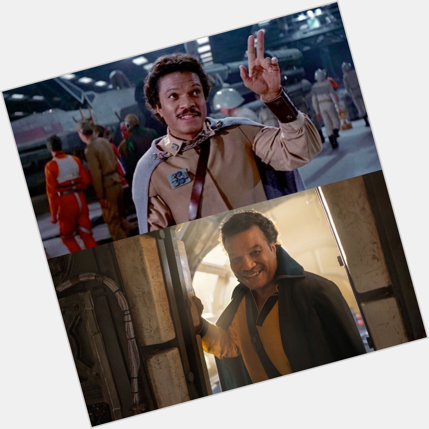 Happy Birthday Billy Dee Williams Even his mustache is cooler than you 