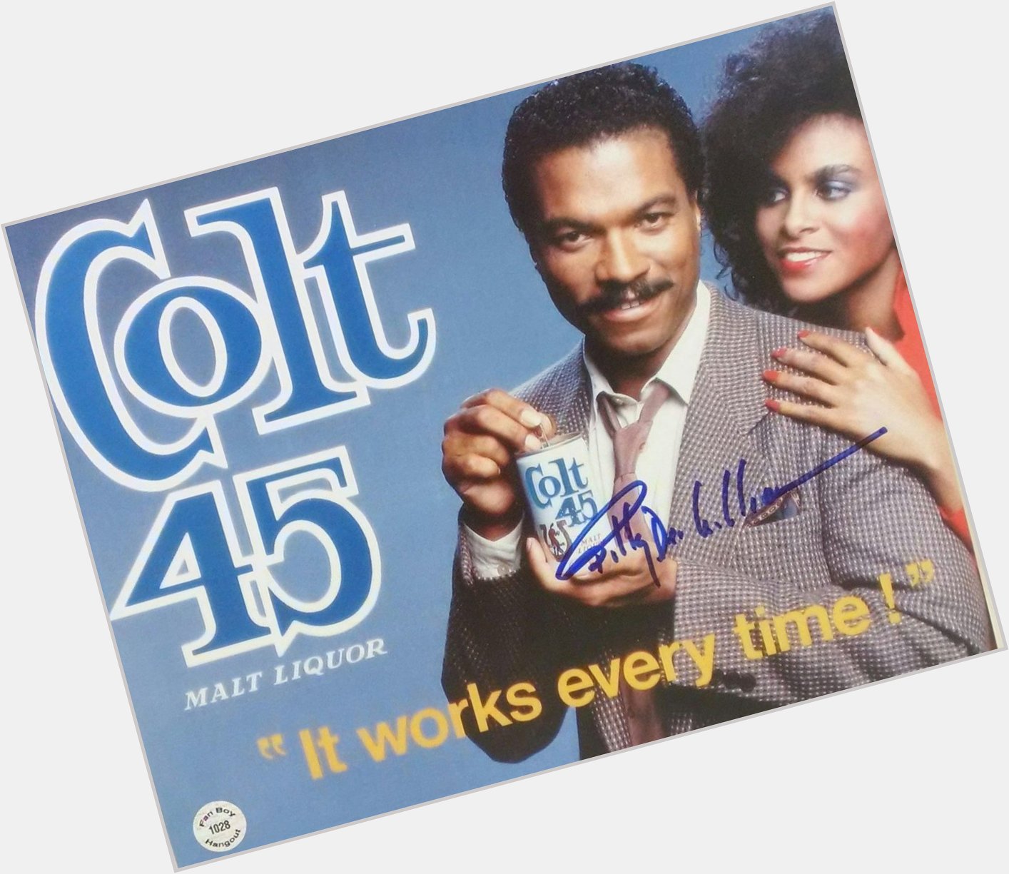 Happy Birthday to the coolest guy in the galaxy, Billy Dee Williams

Also, that tag line creepy af lol. 
