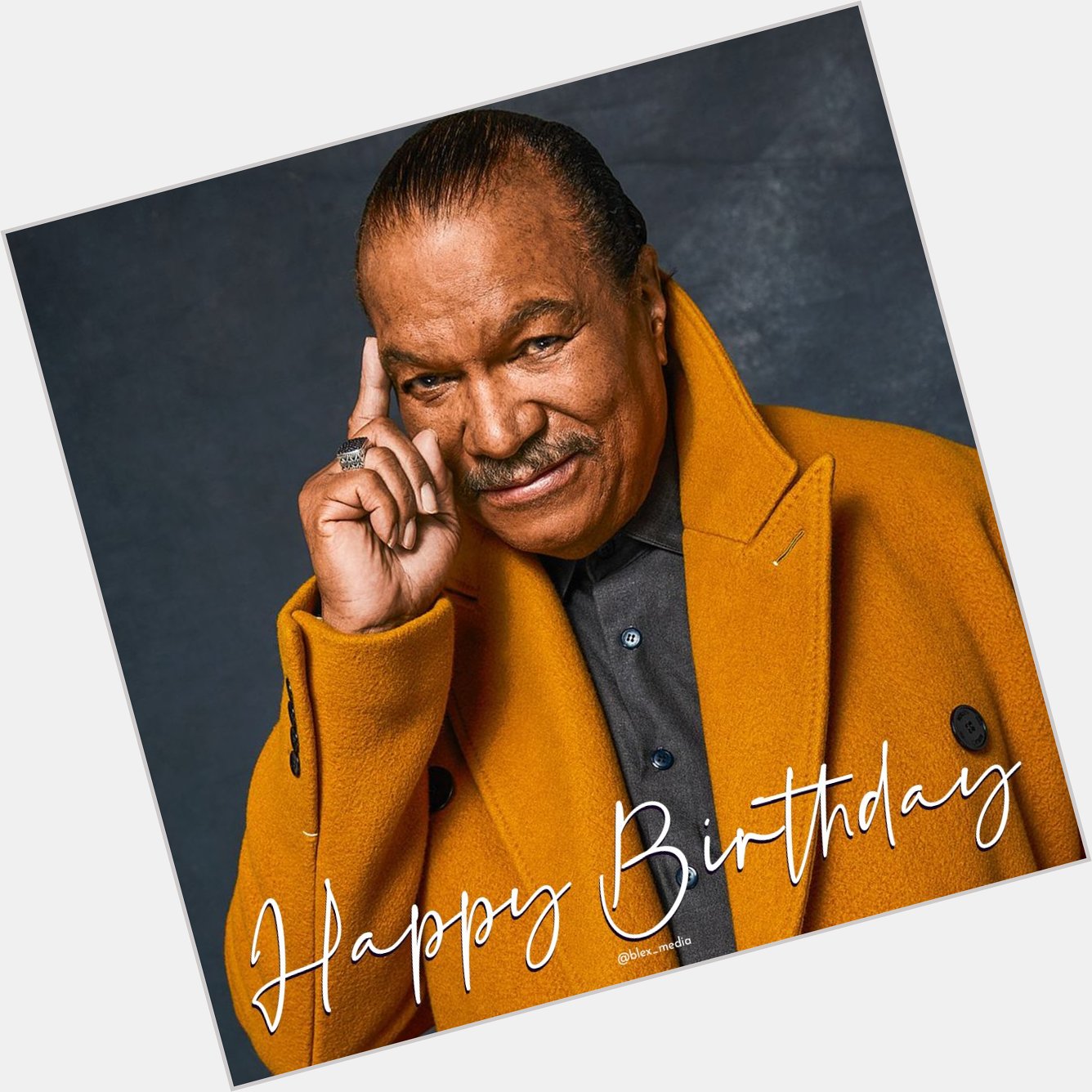Happy Birthday to the legend, Billy Dee Williams! 
