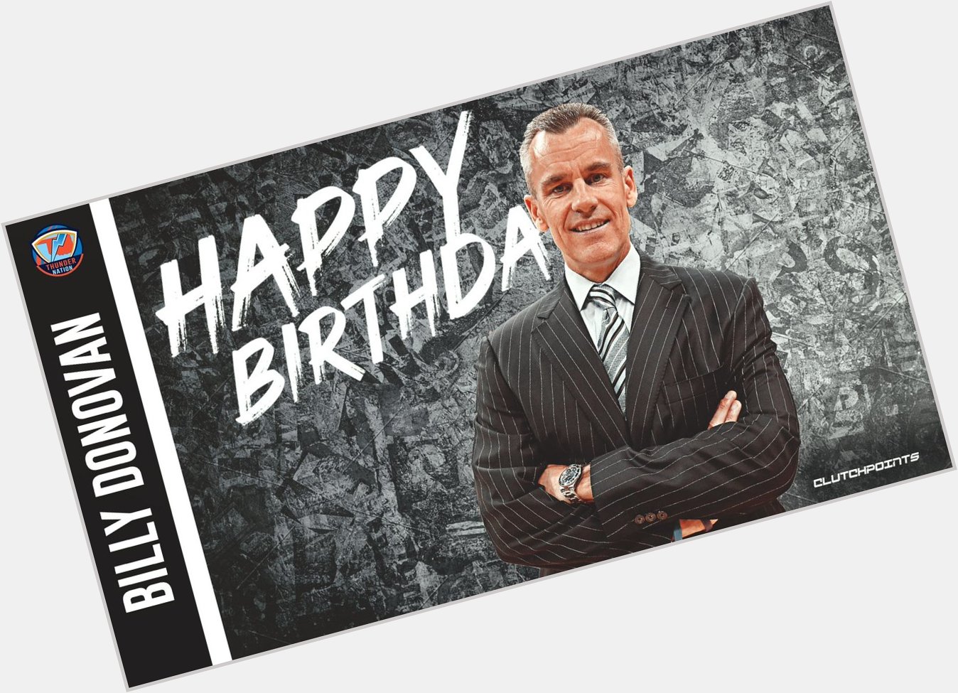 Join Thunder Nation in wishing coach Billy Donovan a happy 55th birthday! 
