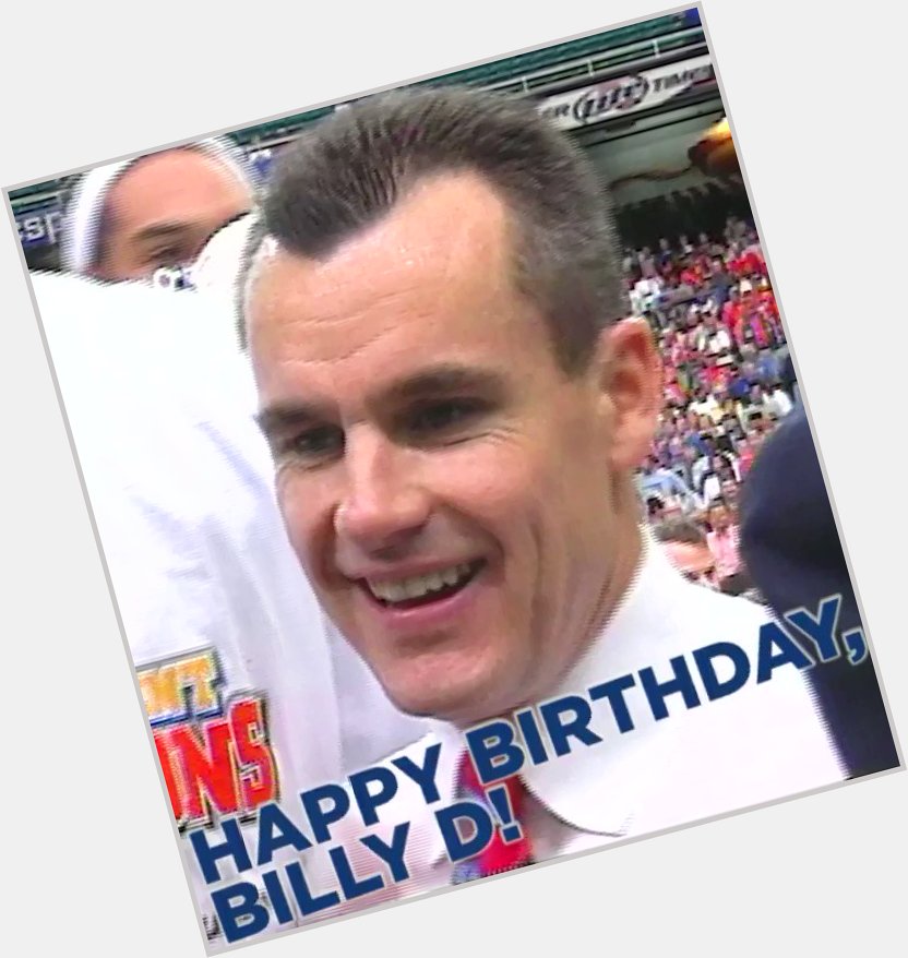 Happy birthday to Coach Billy Donovan! 