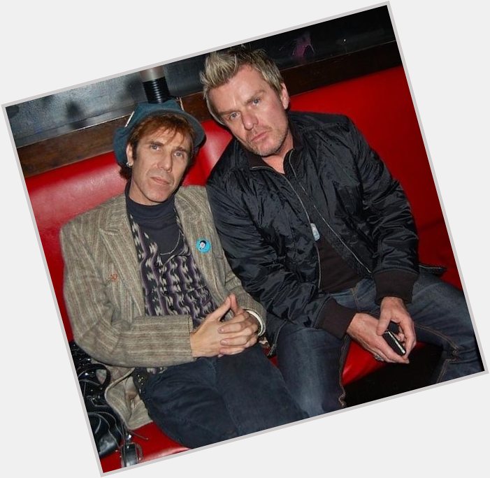 Happy Birthday to looong time true pal Billy Duffy. SJP      