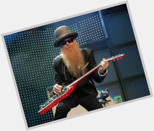 Happy 65th birthday Billy Gibbons, guitarist for      