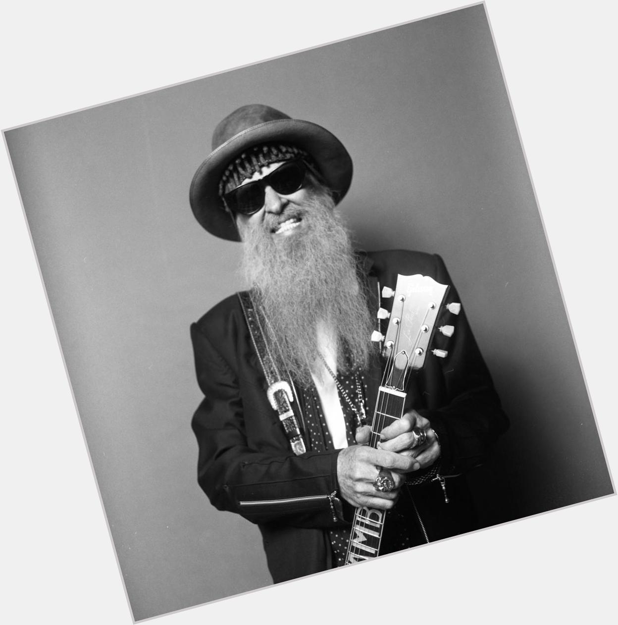 Happy birthday Billy Gibbons. Here\s hoping it\s the best evah. 