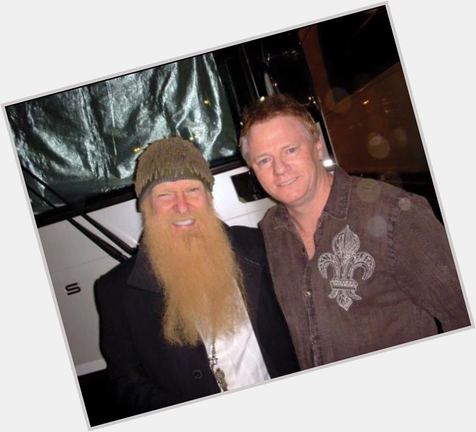 Happy Birthday to Billy Gibbons (ZZ Top) 66 today .. Hey look ..No glasses on Billy (with Dennis of 104.1 The Ranch) 