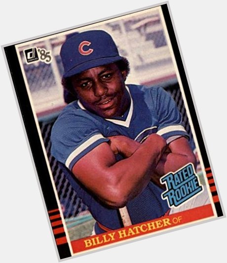 Happy Birthday, Billy Hatcher. A young Hatcher was traded by the Cubs to the Houston Astros for Jerry Mumphrey. 