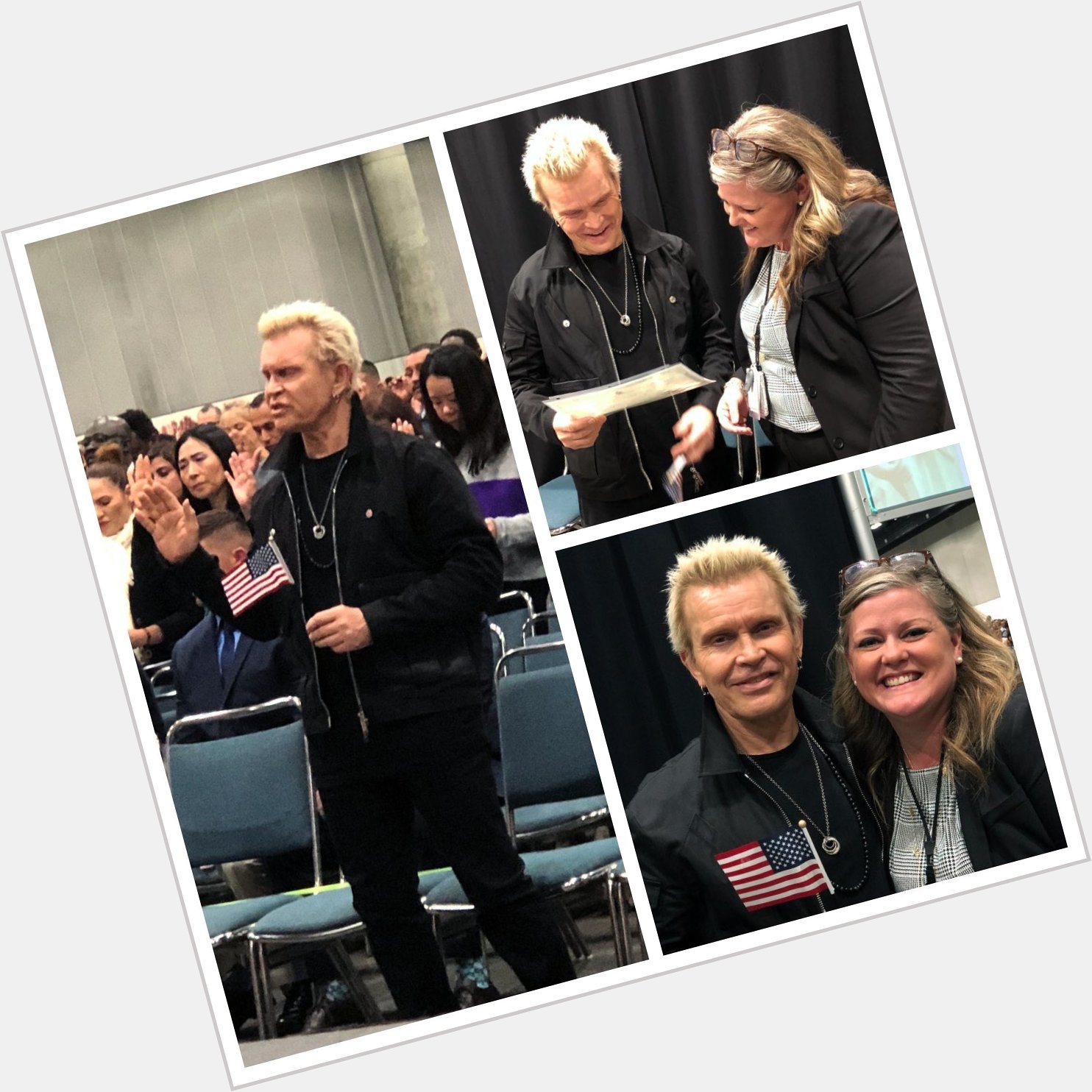    Happy Birthday # 63 Billy Idol And Congratulations On Becoming A US Citizen 