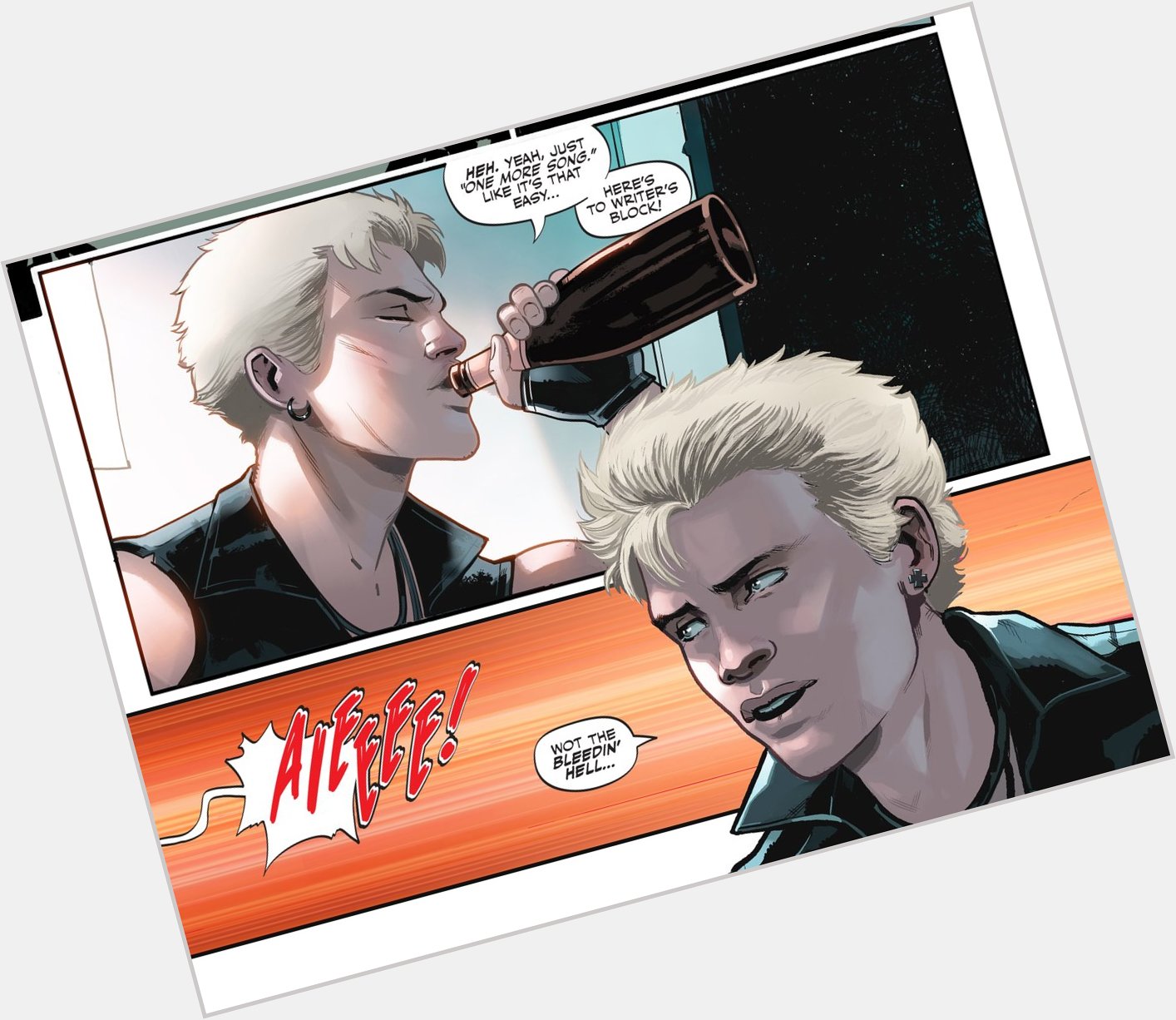 Happy birthday to Octobriana fan Billy Idol!

Here he is in Octobriana With Love, in comic stores December 15. 