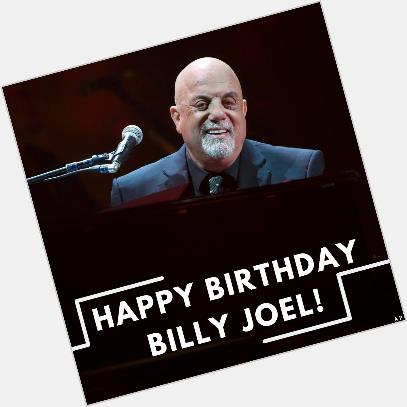Sing us a song, he\s the piano man! 
Happy 71st birthday to Billy Joel Which one of his songs is your favorite? 