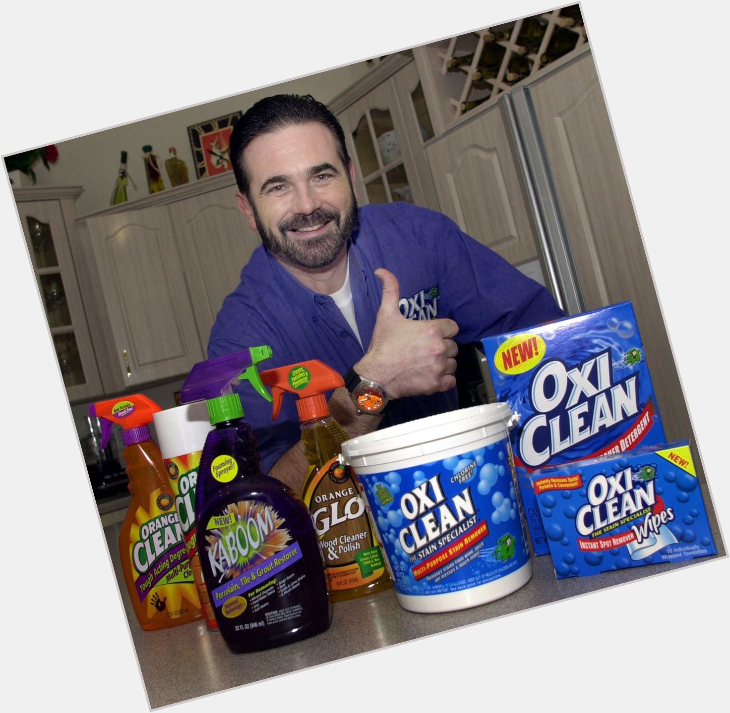 Happy birthday to the late television direct-response advertisement salesperson for OxiClean, Billy Mays. 
