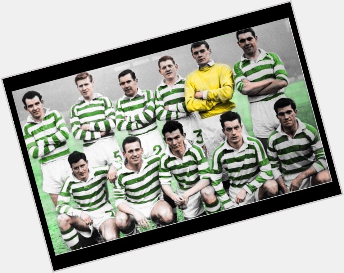 An early Celtic appearance for Birthday Bhoy Billy McNeill. Bertie Auld in the side as well. Happy Birthday Cesar 