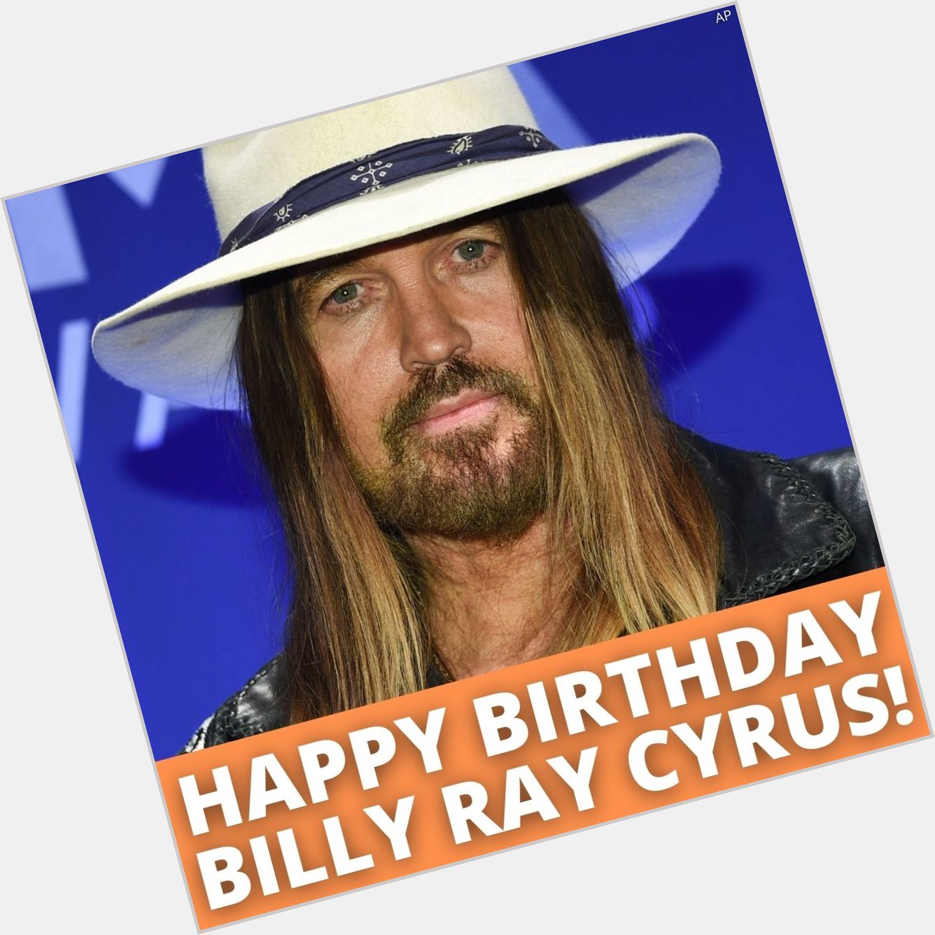HAPPY BIRTHDAY Billy Ray Cyrus! The Musician turns 60 years old today! 