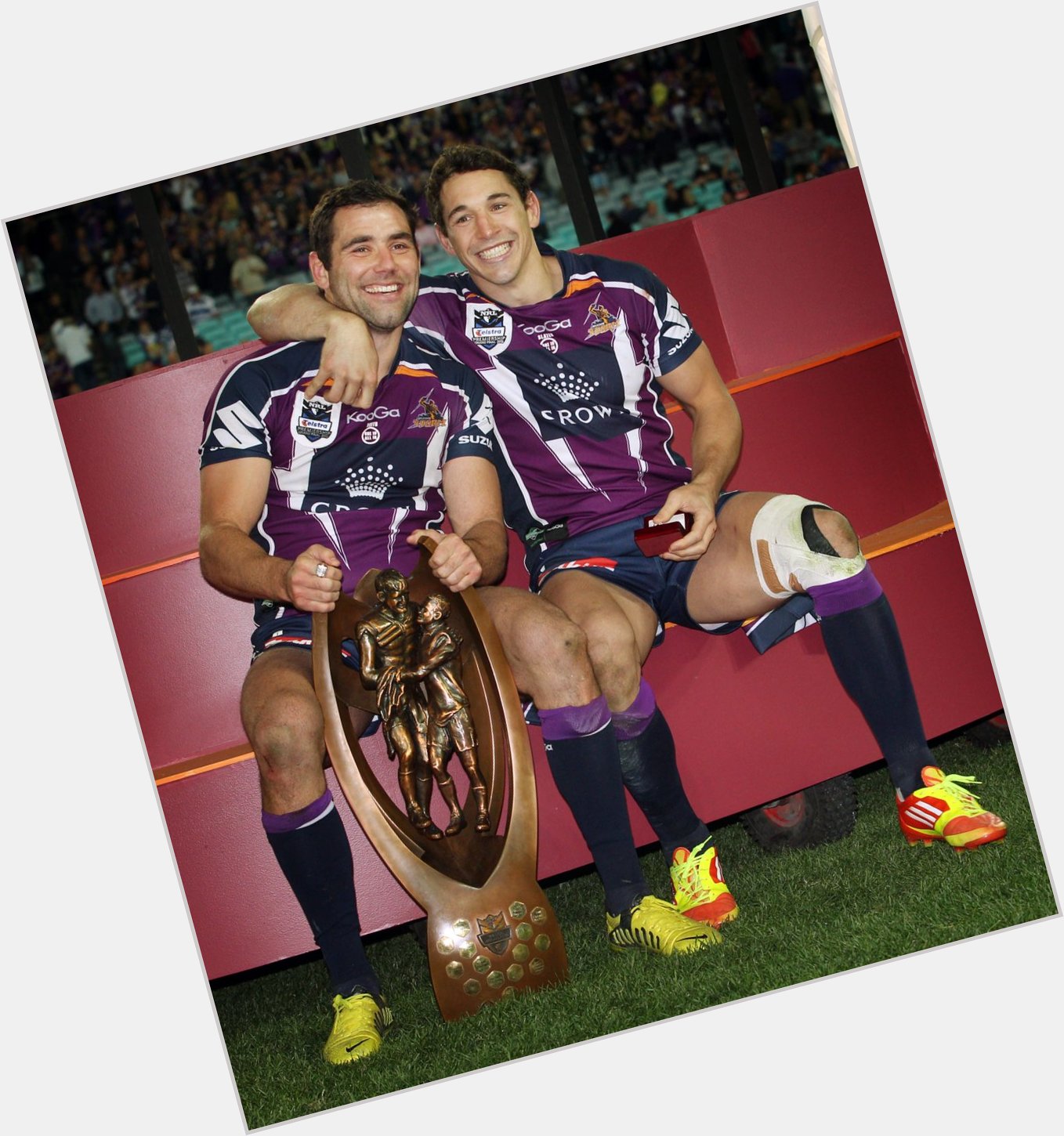 Happy birthday to a couple of the NRL\s all-time greats, Billy Slater and Cameron Smith  