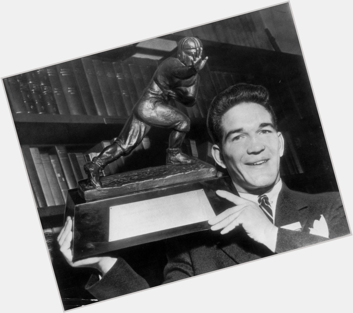 Happy Birthday to OU\s first Heisman winner Billy Vessels -- he would have been 86 years old today. 