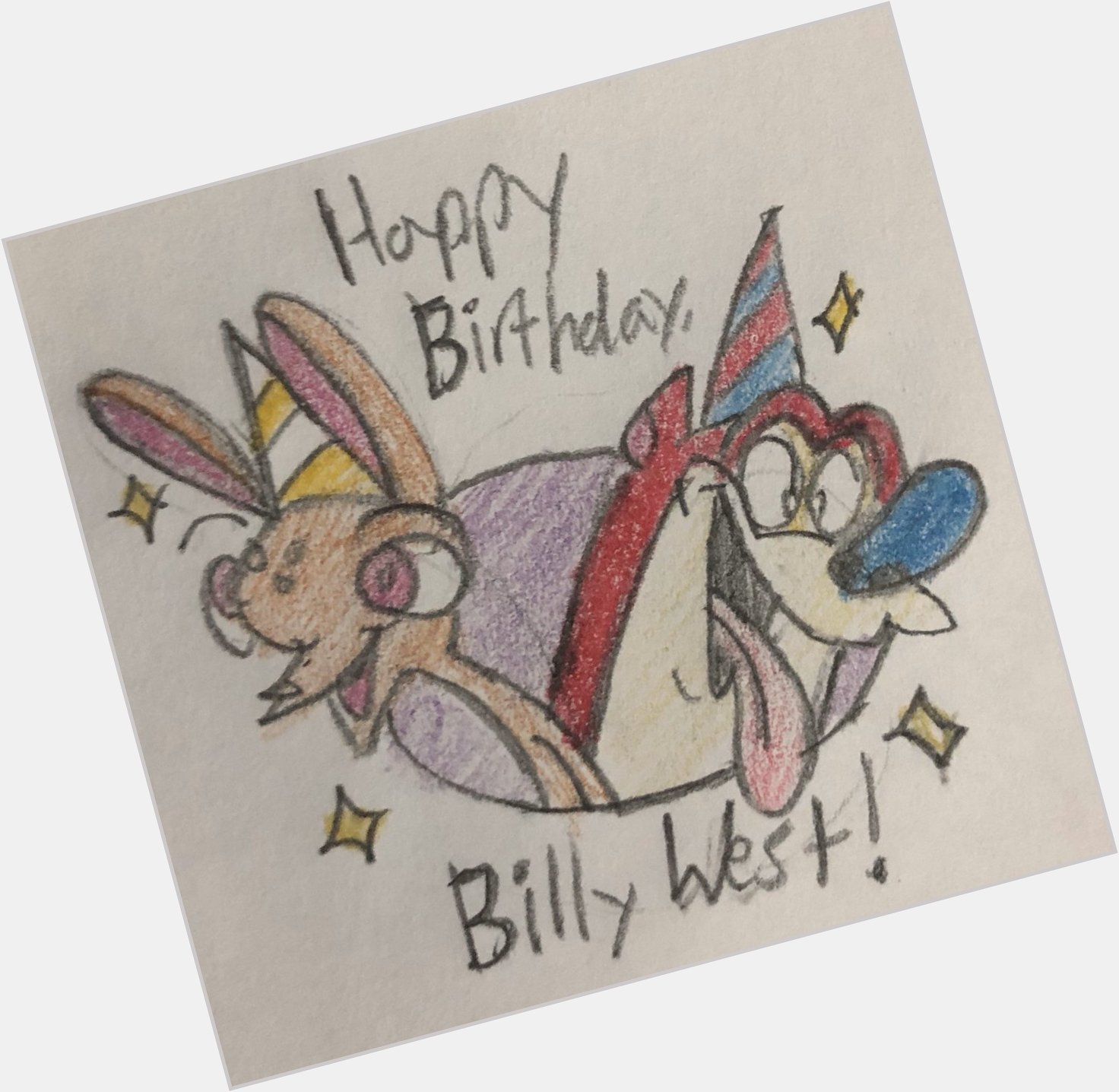 Happy birthday to Billy West, the voice behind Ren and Stimpy!   
