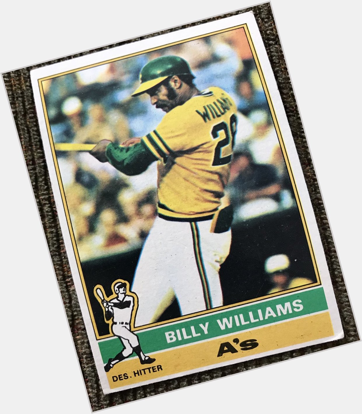 Happy Birthday, Billy Williams.  