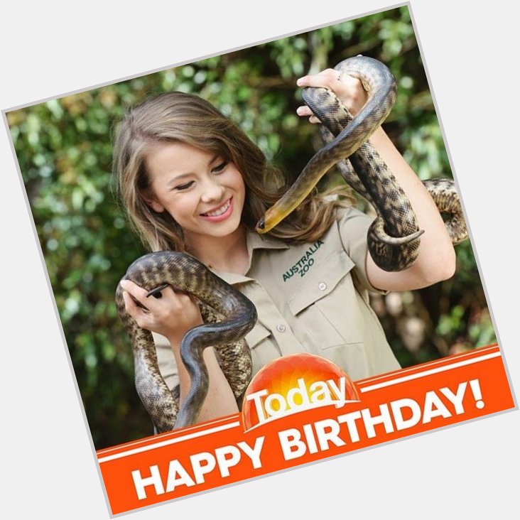 Happy 19th birthday to Bindi Irwin! We hope you have a lovely day!  
