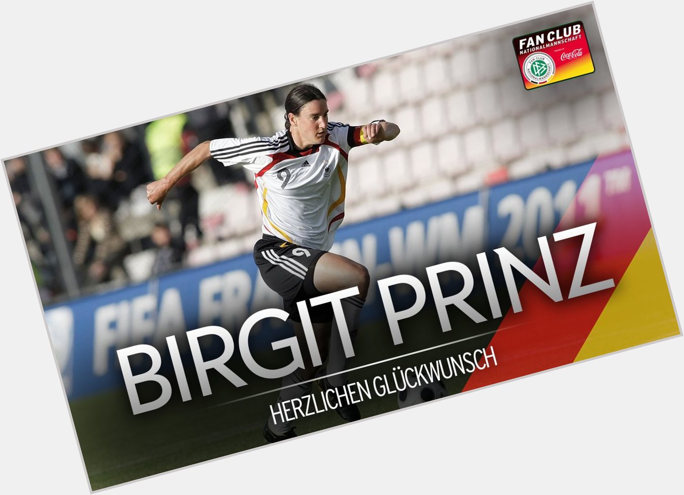 Happy Birgit Prinz! Unsere Rekordnationalspielerin feiert heute ihren 40.    