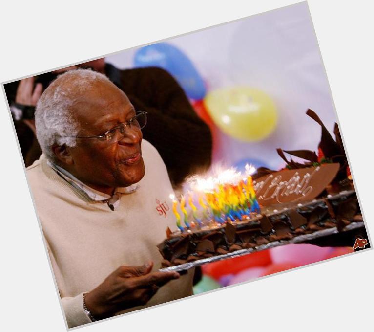 Happy Birthday to the Arch Bishop Desmond Tutu - an icon of our nation! May he see many more 