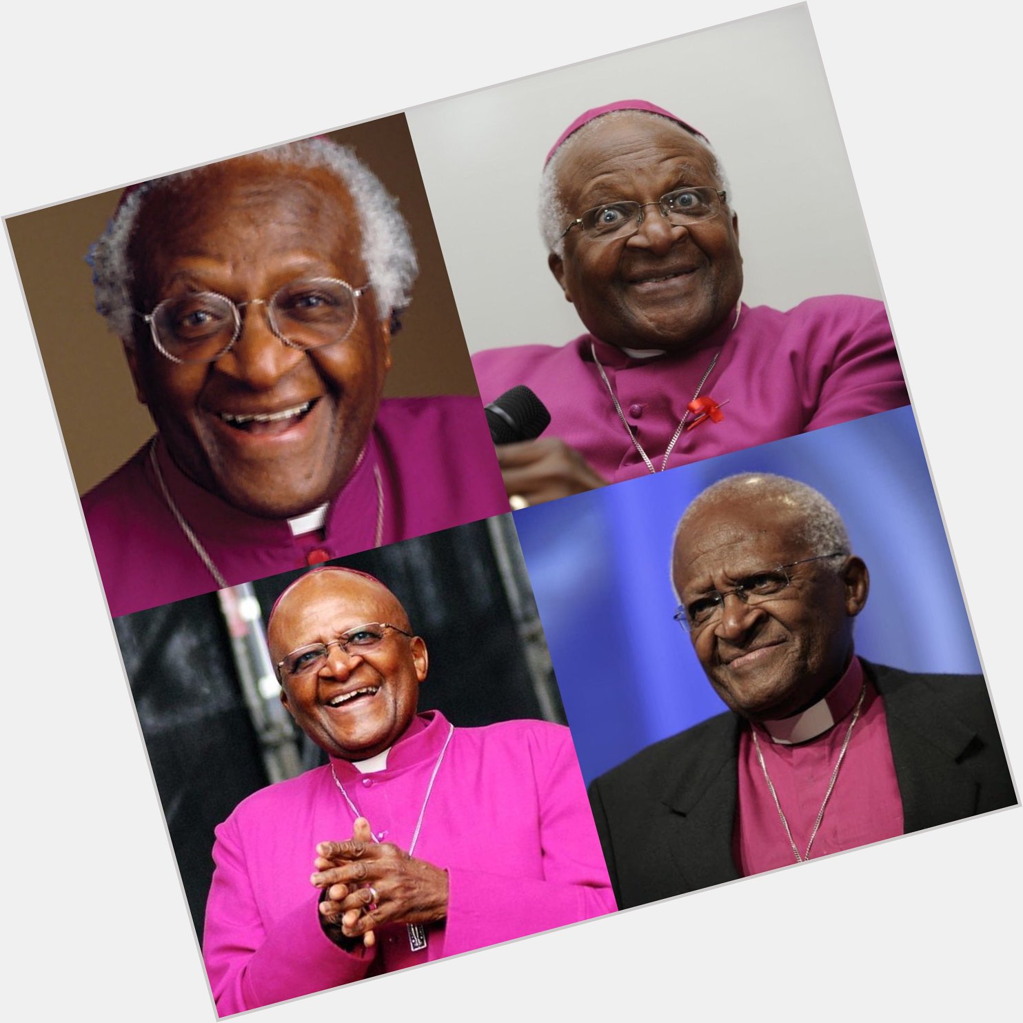 Happy 89 birthday to Bishop Desmond Tutu. Hope that he has a wonderful birthday.       