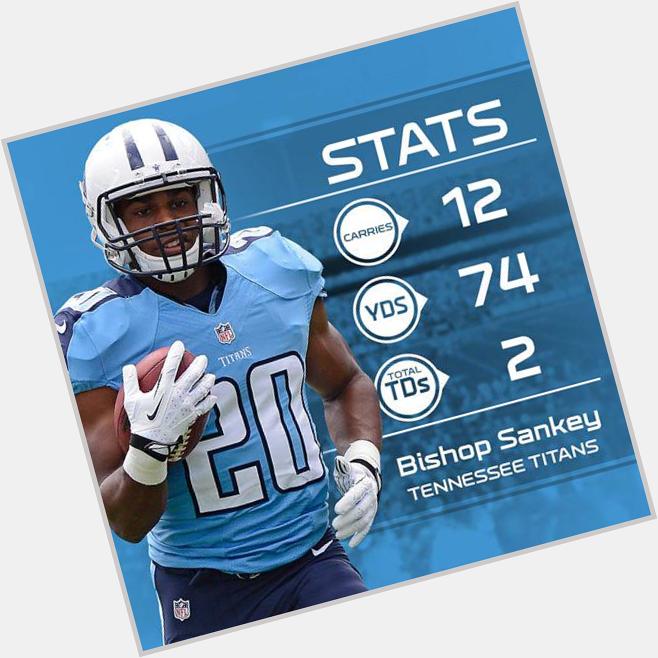 A Happy 23rd Birthday to Tennessee Titans RB Bishop Sankey.

You gave Fantasy GMs everywhe...  