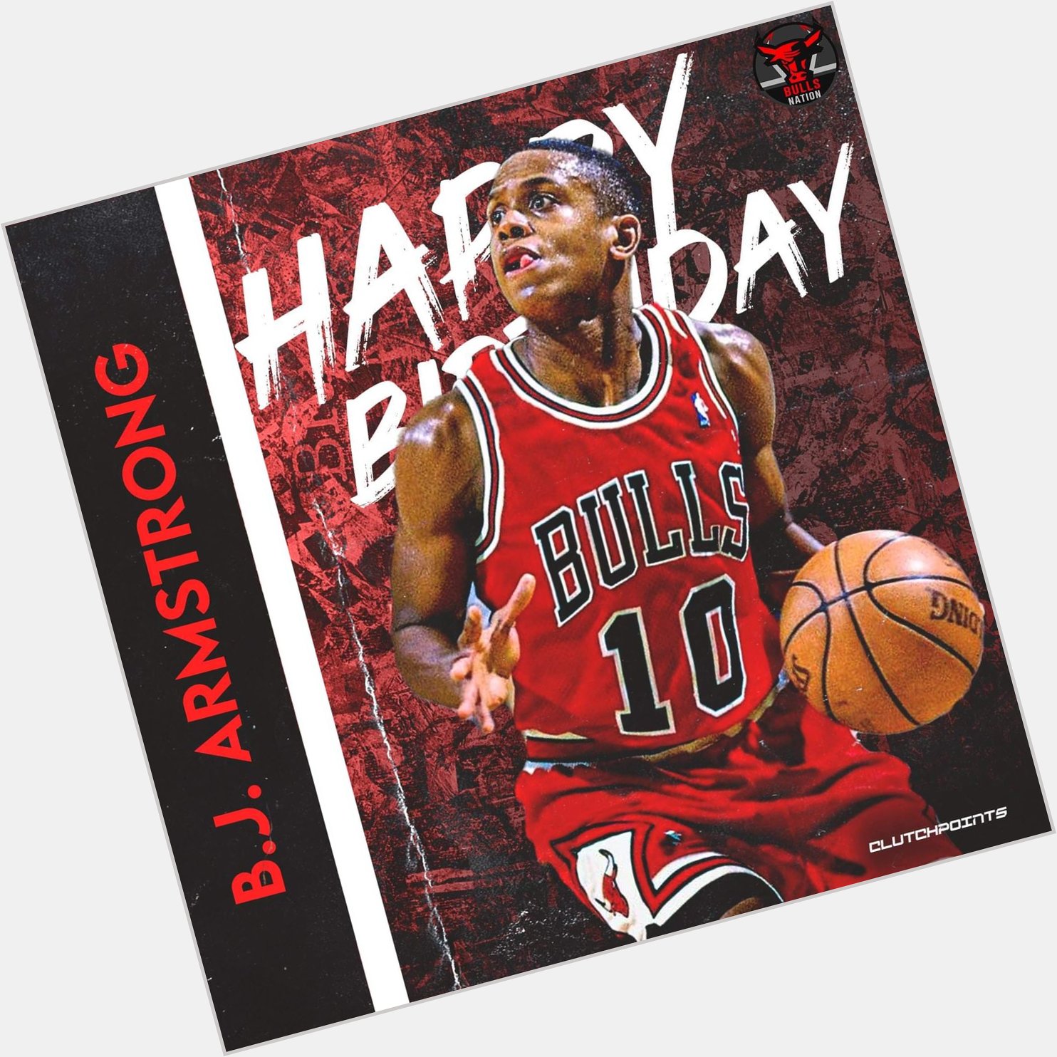 Join Bulls Nation in greeting former All-Star and 3x NBA Champ, B.J. Armstrong, with a happy 54th birthday!  